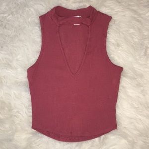 Cropped tank top